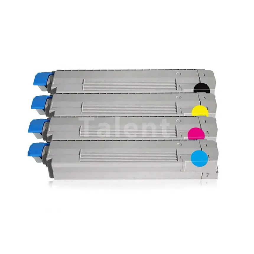 Toner warna kompatibel untuk OKI C9600 C9800 C9850 C9650 42918916 41918915 42918914 42918913 kartrid Toner Printer