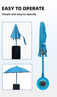 Parasol magnétique pour téléphone iPhone, protection anti-reflets, pare-soleil 360° °   Mini parapluie rotatif