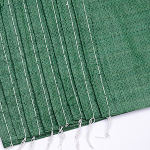 Sac tissé en plastique Chenyang gris-vert 85g épaissi pour livraison express et logistique, sac en peau de serpent, logo personnalisable - Product Image 1