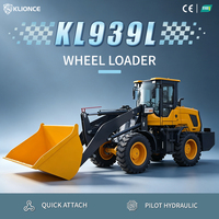 Euro 5 Emissionsstandard KL939L Kompakter Radlader 5250Kg Gesamtgewicht 4200Mm Auskipphöhe für Lagerplatz Park Landwirtschaft