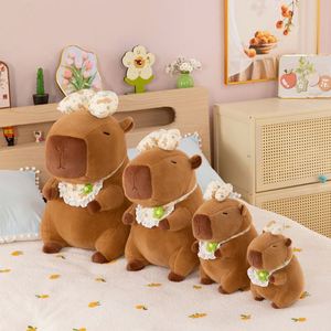 Adorables Peluches de Capibara Suaves al por Mayor, Decoración para <span class=keywords><strong>el</strong></span> Hogar, Regalos de Cumpleaños, Juguetes de Peluche de Capibara para Niñas y Niños - Product Image 3