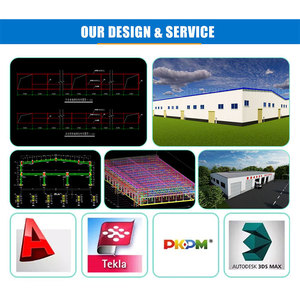 Tùy chỉnh nhà kho Kết <span class=keywords><strong>C</strong></span>ấu Thép prefab, bộ dụng <span class=keywords><strong>c</strong></span>ụ hội thảo kim loại <span class=keywords><strong>c</strong></span>ường độ cao để lắp đặt nhanh và sử dụng <span class=keywords><strong>c</strong></span>ông nghiệp - Product Image 5