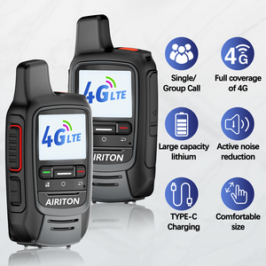 Airiton walkie talkies วิทยุสองทาง poc เครือข่าย5000ไมล์ทั่วประเทศไม่จำกัดระยะ4G พร้อมซิมการ์ด - Product Image 3