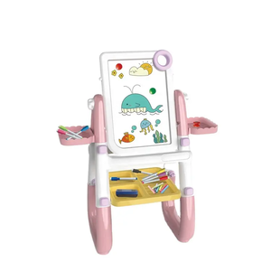 ITTL 3 en 1 Niños Caballete multifuncional Tablero de dibujo de pie Juguete - Product Image 1