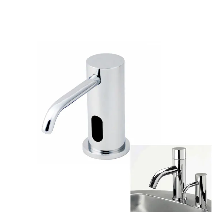 Automatische heiße Verkauf Bad Waschbecken Seifensp ender Wasserhahn Form Sensor Seifensp ender
