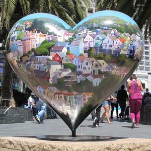 Escultura <span class=keywords><strong>de</strong></span> Corazón <span class=keywords><strong>de</strong></span> Resina y Fibra <span class=keywords><strong>de</strong></span> Vidrio <span class=keywords><strong>de</strong></span> Gran Tamaño para Decoración Exterior Personalizada - Product Image 4