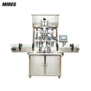 Mriesマルチヘッドサーボ駆動充填機ミルクジュース用ケチャップ醤油自動ポンプ充填ラインキャッピング付き - Product Image 2