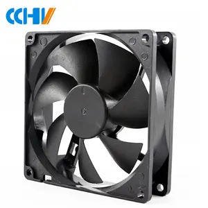 5v 12v 24v dc ball bearing exhaust fan with 3600rpm 92x92x25mm