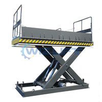 Lève-main hydraulique à ciseaux stationnaire pour petite palette de fret personnalisée électrique