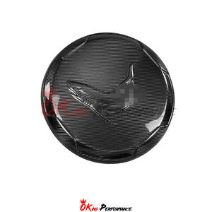 Accesorios de coche de fibra de carbono seco G Wagon para Mercedes Benz Clase G W464 AMG G63 G500 cubierta de neumático de repuesto - Product Image 1