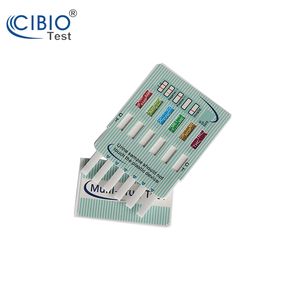 약물 테스트 카드 5 패널 AMP COC MOP THC MET 원 스텝 스크리닝 테스트 W/간통제 - Product Image 2
