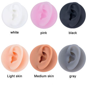 Lingchee <span class=keywords><strong>Piercing</strong></span> para el cuerpo Oreja <span class=keywords><strong>Boca</strong></span> Ombligo Lengua Silicona Nariz Molde Práctica Piel <span class=keywords><strong>Piercing</strong></span> Modelo Silicona Oreja Modelo Exhibición de joyería - Product Image 2