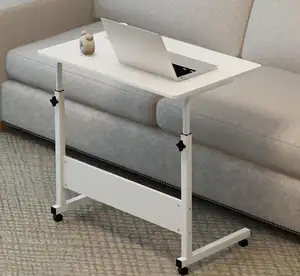 간단한 현대 이동식 리프팅 테이블 침대 옆 게으른 테이블 간단한 노트북 테이블