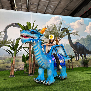 Trung tâm mua sắm & công viên giải trí trong nhà/ngoài trời hoạt hình điện khủng long đi xe tay ga - Product Image 3