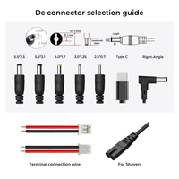Adaptateur secteur mural AC/DC 12V 1A-4A, type C, pour routeur, ONU, ONT, commutateur réseau, caméra CCTV