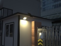 Lampada Solare da Parete con Telecomando e Doppia Temperatura di Colore 2CCT, Selezionabile 3000k 4000k 6000k per Ambienti Interni ed Esterni