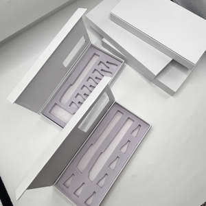 Caja Rígida con Revestimiento de Cartón, Impresión UV, Empaque para Bolígrafos de Cuidado de la Piel, Venta al por Mayor, Estuche para 2 Bolígrafos de Péptidos con Juego de Agujas - Product Image 3