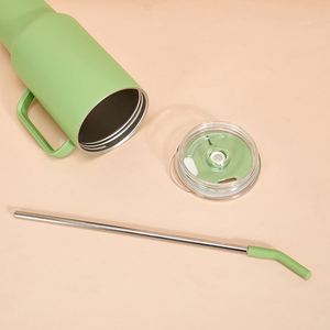 <b>Hot</b> Selling New Version 5.0 40 oz Stainless Steel Vacuum Insulated Tumbler Car Heat Resistant Water Cup <b>Drinks</b> with Handle - Product Image 4