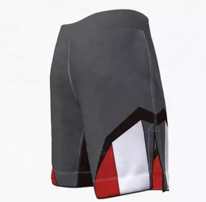 Pantalones cortos MMA de diseño básico impresos personalizados, ropa de lucha en blanco para artes marciales - Product Image 5
