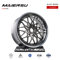 Jantes de voiture en alliage concaves 2 pièces 5x112 de 18, 19, 20, 21, 22, 24 pouces pour Chevy, Mustang, Buick, Cadillac, BMW M3, M4, M5, Audi