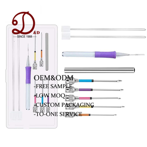 1 Kit d'aiguille de poinçonnage pour débutant, bricolage, broderie, <span class=keywords><strong>point</strong></span> de croix, outils, <span class=keywords><strong>Crochet</strong></span>, tricot - Product Image 1