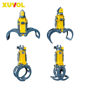 Excavadora para Manipulación de Troncos de Madera en Puerto Marítimo, Maquinaria Forestal, Excavadora de 20-25 Toneladas, Grapa Hidráulica Giratoria para Troncos - Product Image 2