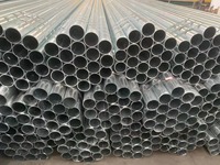 Tuyau galvanisé ASTM A795, tuyau en acier galvanisé, tuyau pour système d'incendie, tuyau galvanisé à chaud, fournisseur de revêtement en zinc, usine en Chine