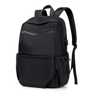 Sac à dos d'ordinateur portable Oxford personnalisé de haute qualité 200 pièces avec logo imprimé pour hommes décontractés imperméable pour l'école - Product Image 1
