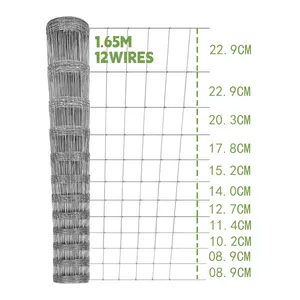 Factory Direct Price Hot Sale High Tensile Wire Galvanized Cattle Fence For Sheep/goat/deer