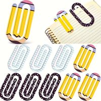 Marcadores de Acrílico con Diseño de Dibujos Animados para Estudiantes, para Libros, Cuadernos, Tarjetas, Kit de Fabricación de Joyería