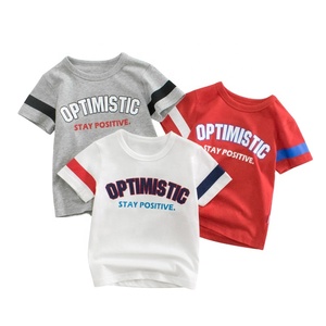 <span class=keywords><strong>Ropa</strong></span> personalizada de verano para niños, camiseta de manga corta - Product Image 1