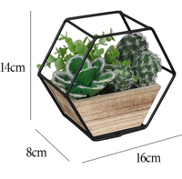 Tulipe artificielle hautement réaliste en PE écologique pour la décoration intérieure, avec pot en fer forgé