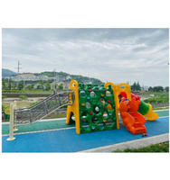 Toboggan d'amusement extérieur en acier pour jardin, école, zone résidentielle et aéroport