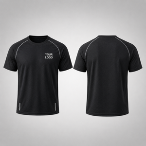 Camiseta Deportiva Personalizada para Hombre, de Secado Rápido, Absorbe la Humedad, Ropa Atlética, Fabricante OEM ODM - Product Image 2