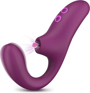 Wholesale Female Clitoral Suction <strong>Vibrators</strong>, Clitoral Suction Cup G-spot <strong>Dildo</strong> <strong>Vibrators</strong> - Product Image 1