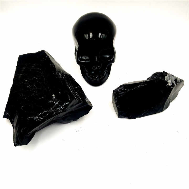 黒曜石 石器 男のロマン 240322－2 黒曜石石器 男のロマン