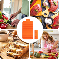 Planche à découper en silicone enroulable, tapis de découpe flexible pour la cuisine, la maison, le camping portable