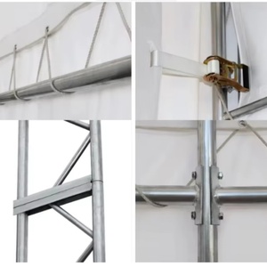 SS4012020 Portable Storage <b>Tent</b> Storage Shed Garage <b>Tent</b> with Truss Options for Temporary and PVC Storage Ten - Product Image 5