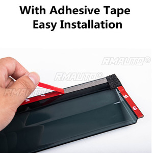 Pare-soleil et déflecteur de pluie en acrylique pour Kia Rio 4 Hatchback Sedan 2018 2019 2020 2021+ - Product Image 5