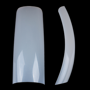 NADECO Embouts d'ongles professionnels pour extension française, demi-couverture, forme carrée, pour <span class=keywords><strong>manucure</strong></span> carrée ou cercueil - Product Image 5