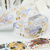 Hercter Produktionsbasis Niedliches Capybara Washi Tape Set Kawaii Tier für Kinder Geschenkbox Schreibwaren