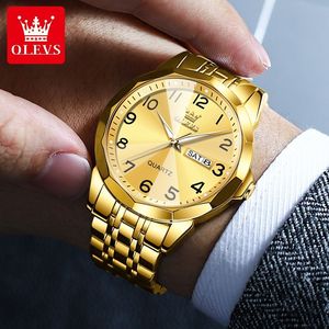 Reloj de Hombre 9970, Nuevo, en Oferta, Marca Original, Resistente al Agua, Luminoso, de Cuarzo, con Espejo Rómbico, de Acero Inoxidable - Product Image 1