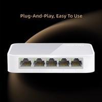 Concentradores de Red Fast Ethernet TP-Link de 5/8/10/16 Puertos - Modelo TL-SG1008D Hecho en China