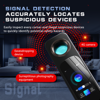 Détecteur de caméra cachée intelligent F111, essentiel pour Airbnb, avec puce IA, détection automatique et anti-espionnage