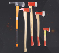 Axe d'étincelle professionnel pour la survie et le feu, avec manche en bois, produit de haute qualité, offre spéciale