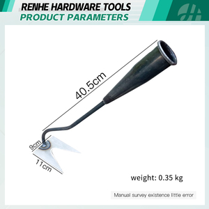 Herramientas manuales personalizadas de alta calidad para jardines agrícolas Azada de <span class=keywords><strong>2</strong></span> dientes - Product Image 2
