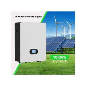 Paquete de Baterías Móviles LiFePO4 con BMS, Máximo 8 Conexiones en Paralelo, 10.24KWh, Almacenamiento de Energía Solar MPPT, RS485 y Bluetooth APP F - Product Image 1