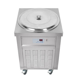 Macchina per Gelato Fritto Kolice con Grande Piastra Singola / Attrezzatura per Gelato Arrotolato / Piastra Fredda per Gelato Roll - Product Image 2