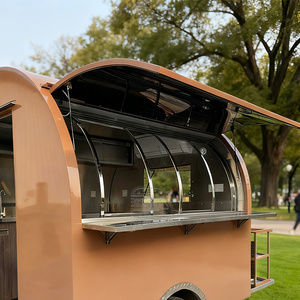 OEM ODM Pretzel <b>Trailer</b> Restaurant Quality Smoothie Truck Full Kitchen Food Cart - Product Image 2