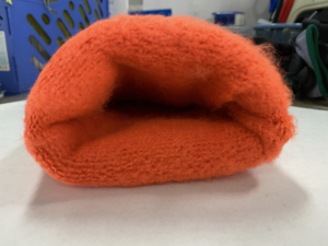 Guantes de Trabajo Térmicos de Cachemira Resistentes al Frío, Resistentes a Químicos, Antideslizantes, Sin Silicona, Acabado Azul PVC Arenoso, de Seguridad - Product Image 3